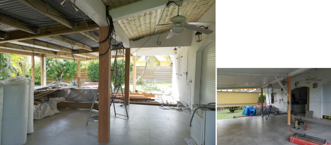 Helene Quillet-extension & renovation villa privee martinique 972 mes actus chantier 02B