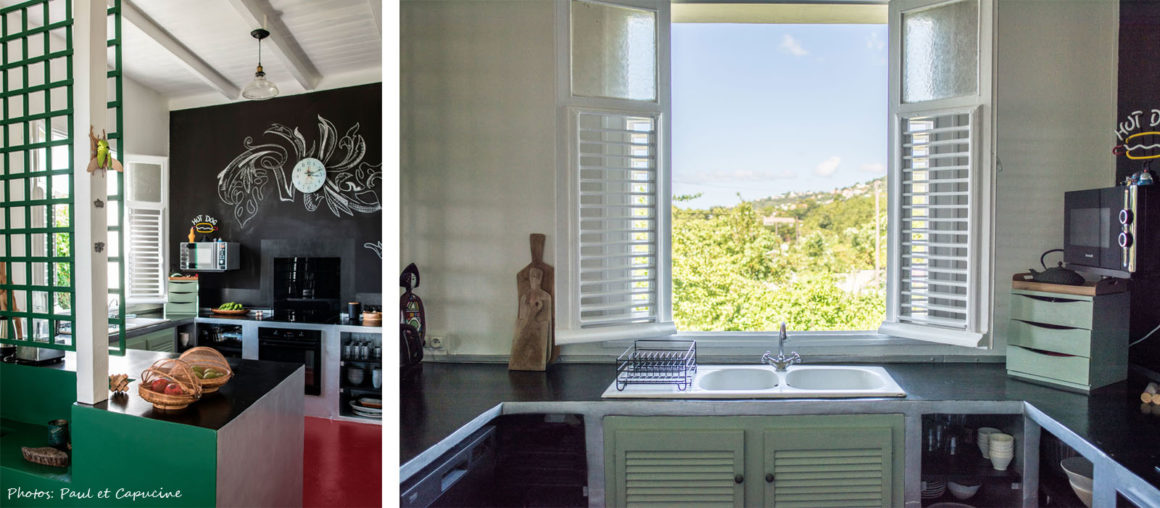 Helene Quillet-renovation villa privee martinique 972 cuisine